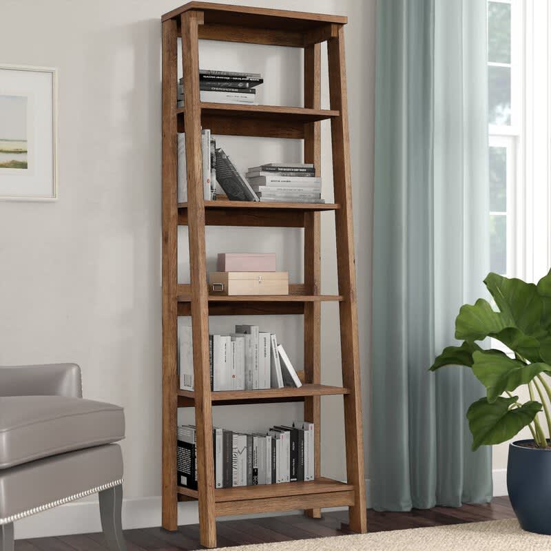 Mini ladder deals bookshelf